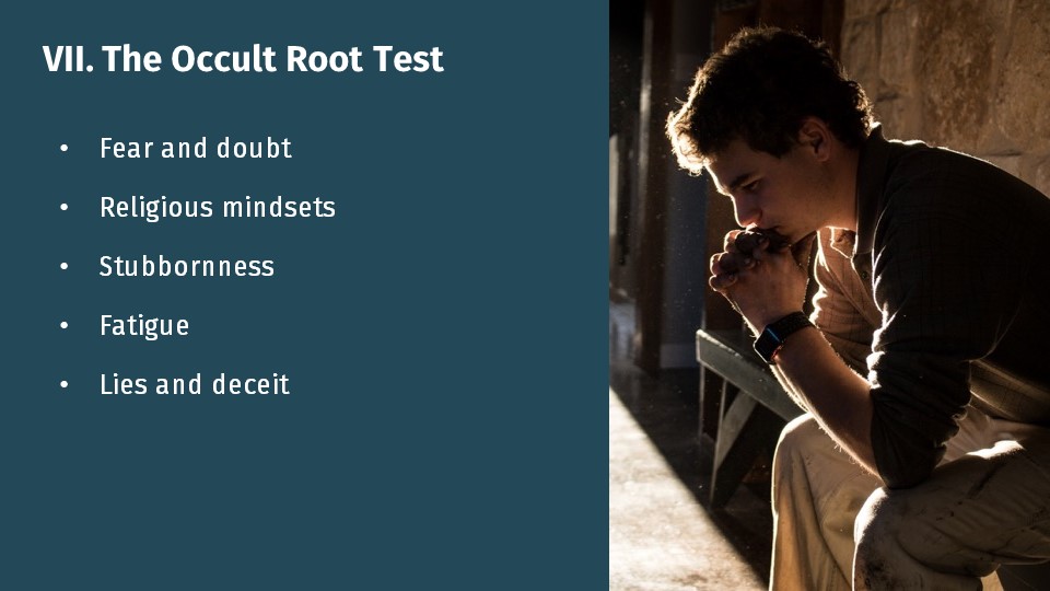 Occult Root Test 2