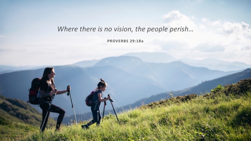 Where there is no vision.