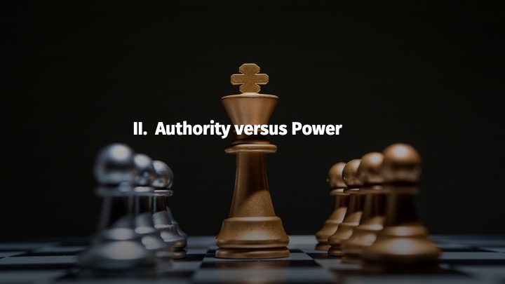 Authority vs Power