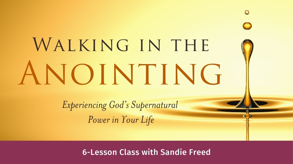 Anointing Class