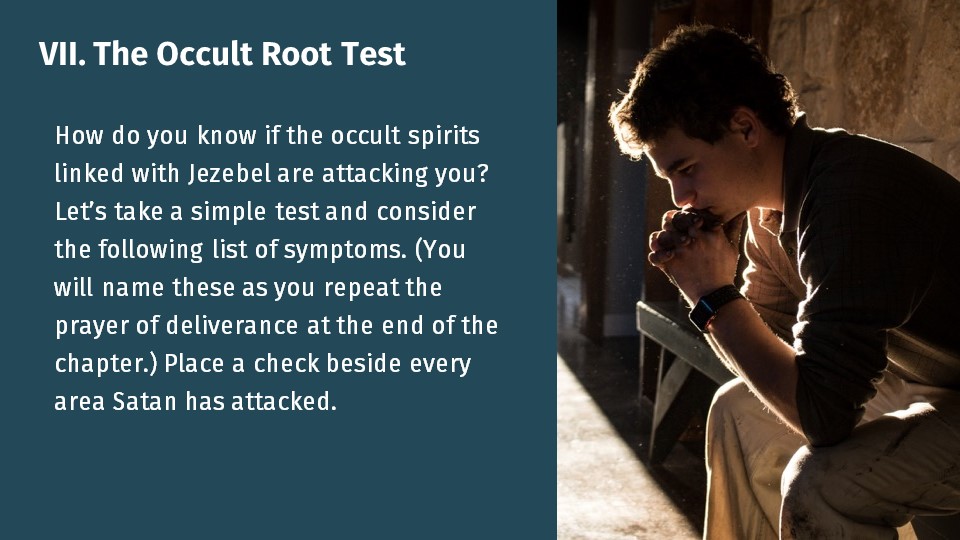 Occult Root Test