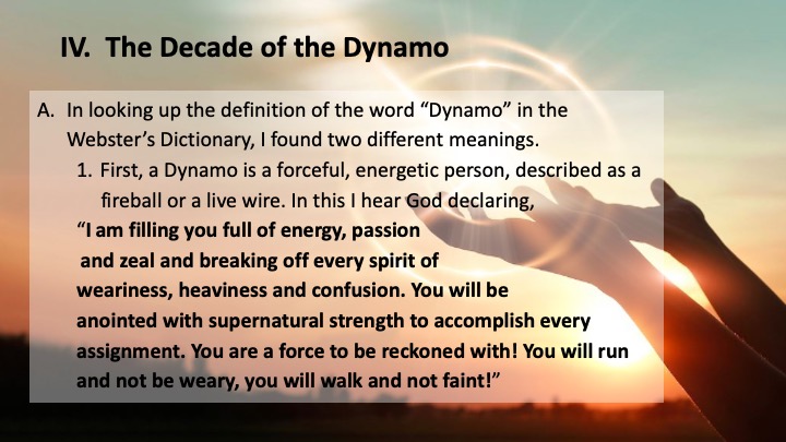 Decade of the Dynamo