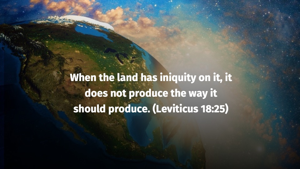 Land and iniquity