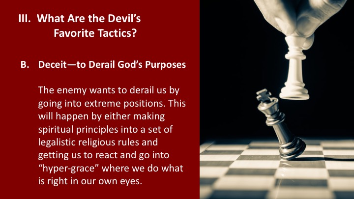 Devil's Favorite Tactics